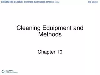 Cleaning Equipment and Methods