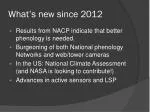 Enhancing Global Phenology Research: Trends and Challenges Since 2012 - slide 1