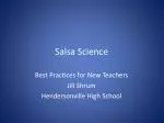 Salsa Science - slide 1