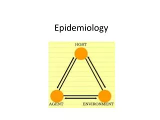 Epidemiology