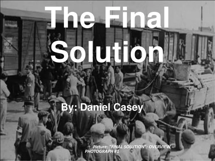 the final solution