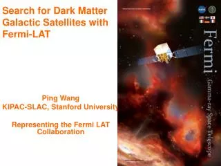 Search for Dark Matter Galactic Satellites with Fermi-LAT