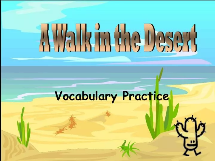 vocabulary practice