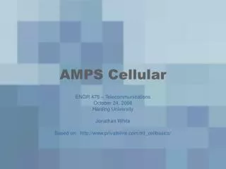 AMPS Cellular
