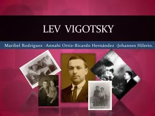 lev vigotsky