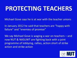 PROTECTING TEACHERS