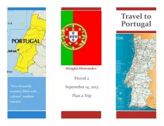 T ravel to Portugal
