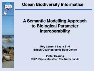 A Semantic Modelling Approach to Biological Parameter Interoperability