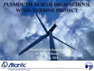 Plymouth North High School Wind Turbine Project