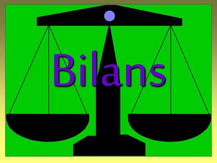 bilans