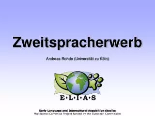 zweitspracherwerb