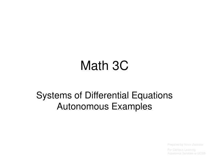 math 3c