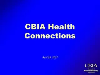 CBIA Health Connections