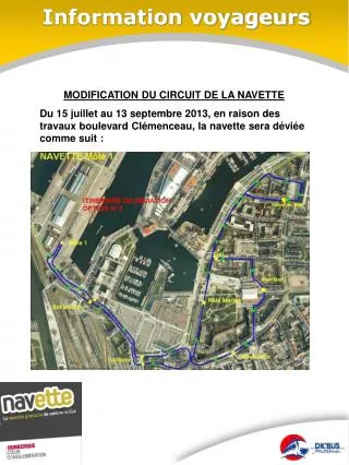 information voyageurs