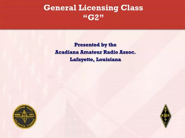 general licensing class g2