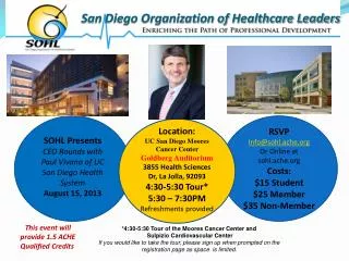 San Diego Organization of Healthcare Leaders