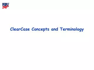 ClearCase Concepts and Terminology
