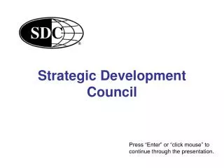 Strategic Development Council