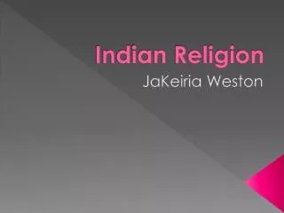 Indian Religion