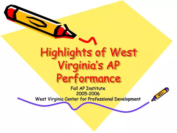 highlights of west virginia s ap performance