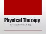 Physical Therapy - slide 1