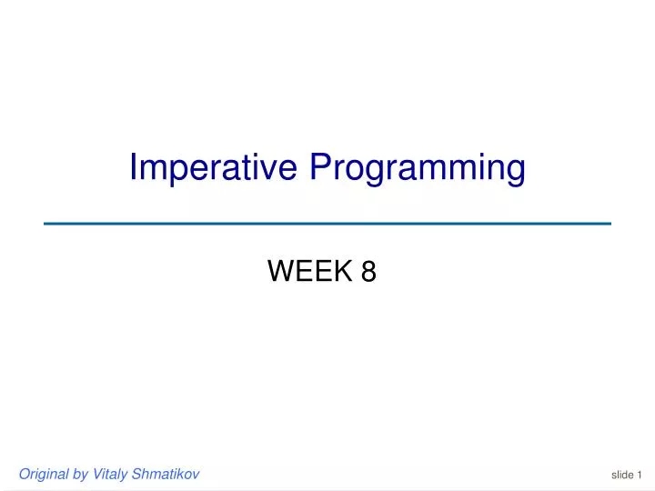 imperative programming