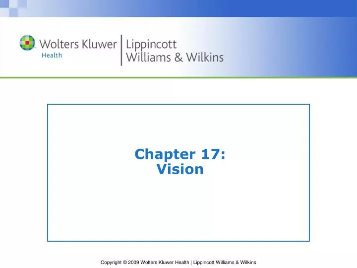 chapter 17 vision