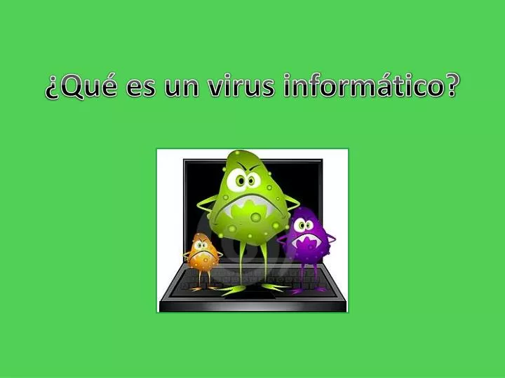 qu es un virus inform tico