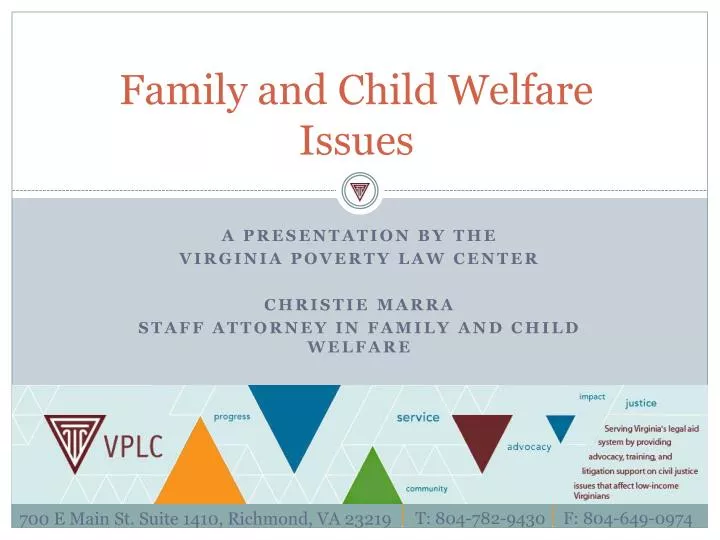 family and child welfare issues