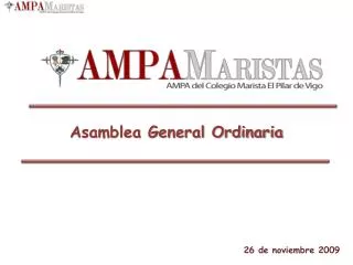 asamblea general ordinaria