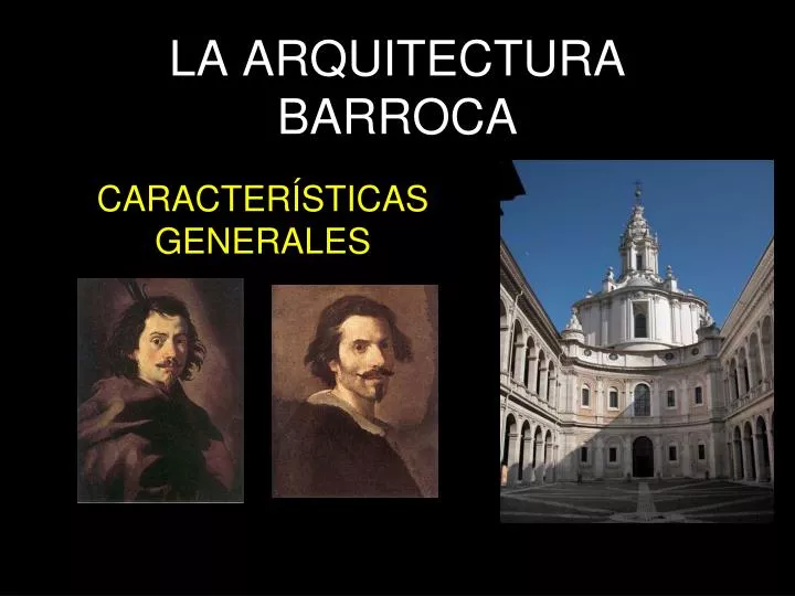 la arquitectura barroca