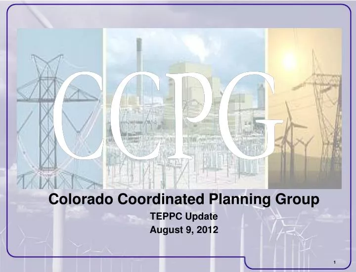 colorado coordinated planning group teppc update august 9 2012