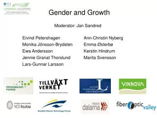 gender and growth