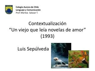 contextualizaci n un viejo que le a novelas de amor 1993