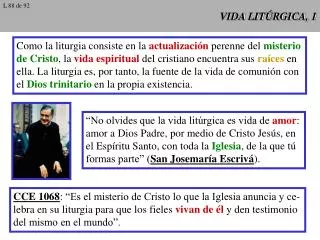 vida lit rgica 1