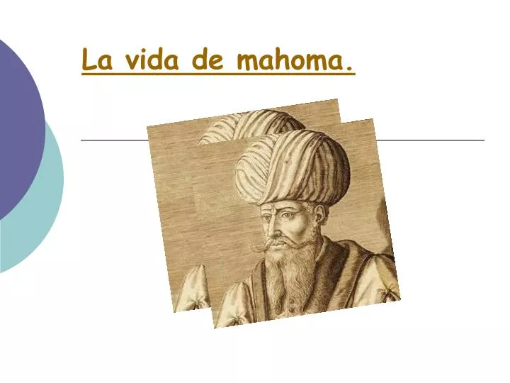 la vida de mahoma