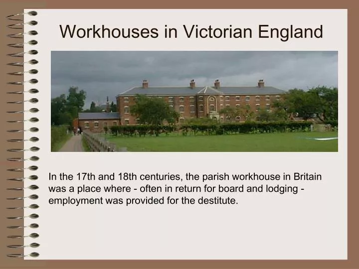 workhouses in victorian england