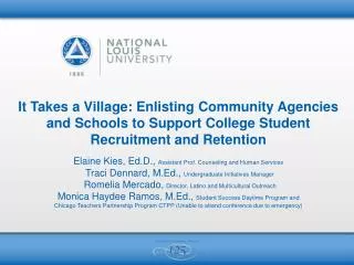 Elaine Kies, Ed.D., Assistant Prof. Counseling and Human Services