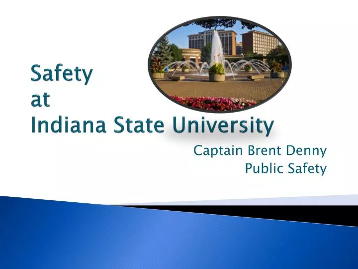 safety at indiana state university