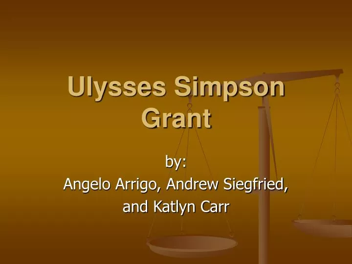 ulysses simpson grant
