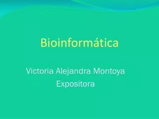 victoria alejandra montoya expositora