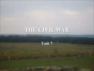 THE CIVIL WAR