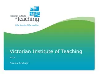 Victorian Institute of Teaching