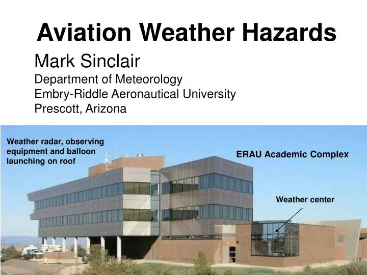 aviation weather hazards