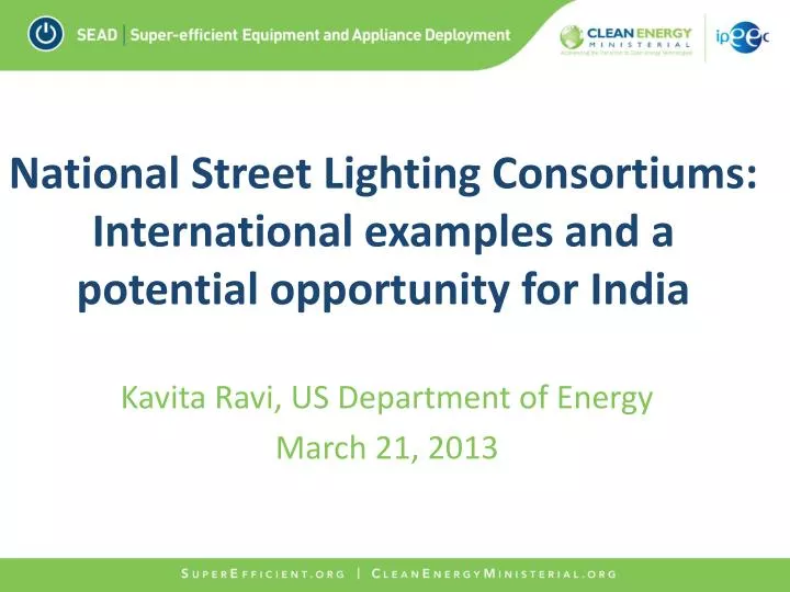 national street lighting consortiums international examples and a potential opportunity for india