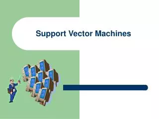 support vector machines