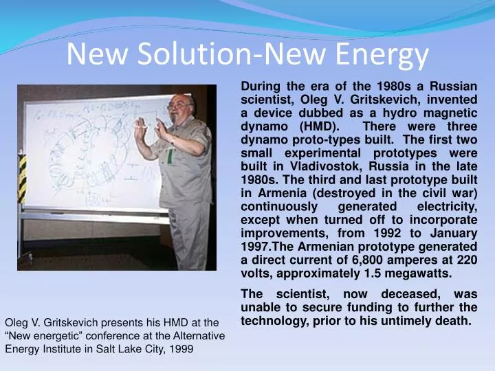 new solution new energy