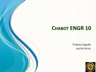 Chabot ENGR 10