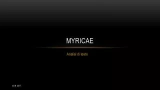 myricae
