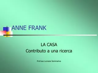 anne frank